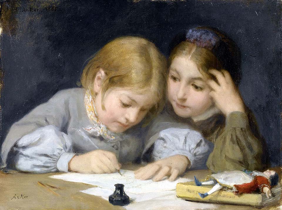 Cours d'écriture - 1865