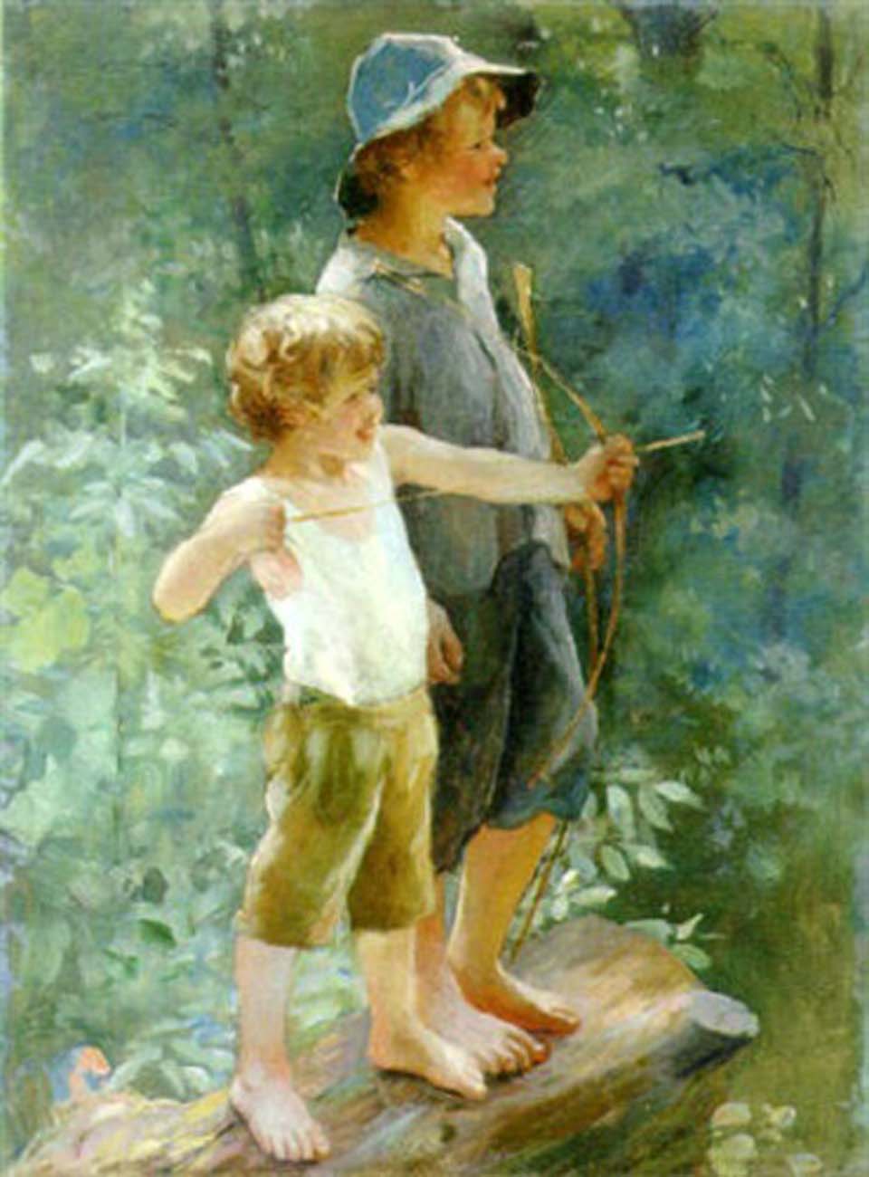 The young hunters