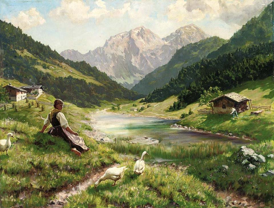 Summer in the Alps