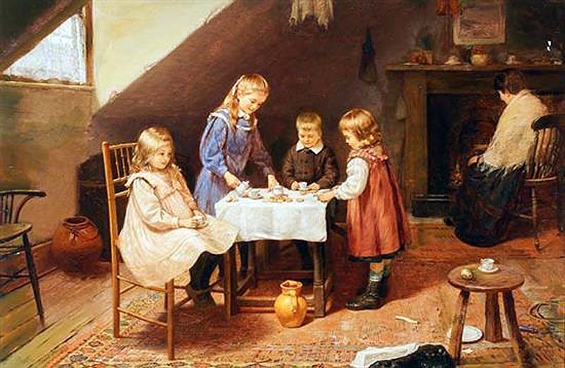 The tea party (1874)