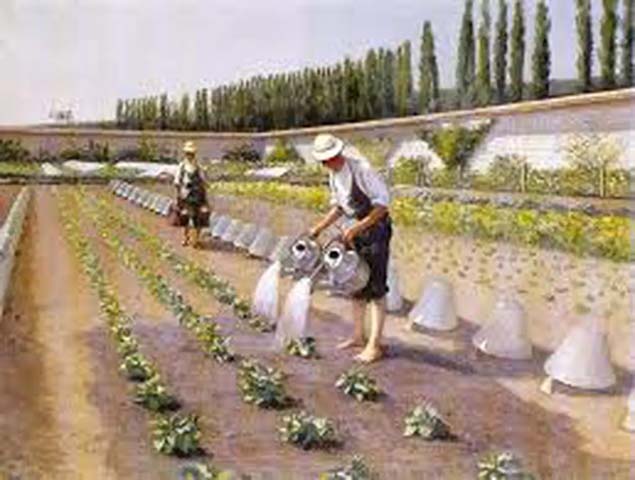 Les jardiniers - 1877