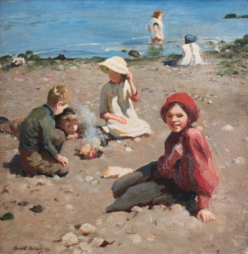 On the sands, Newlyn