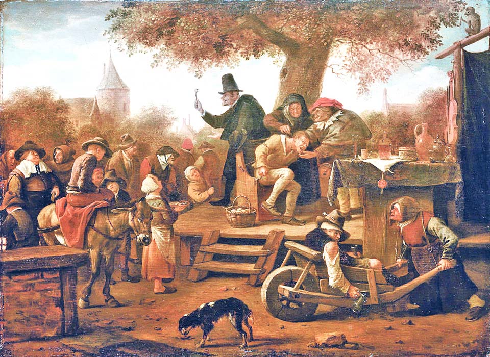 Le charlatan - 1650-60