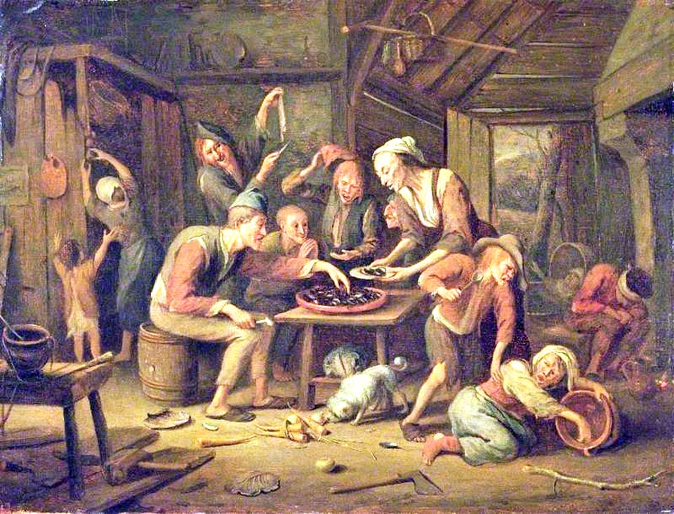 Le repas de Maigre - vers 1650
