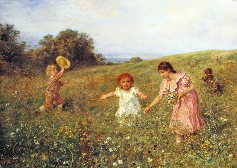 In the spring meadow