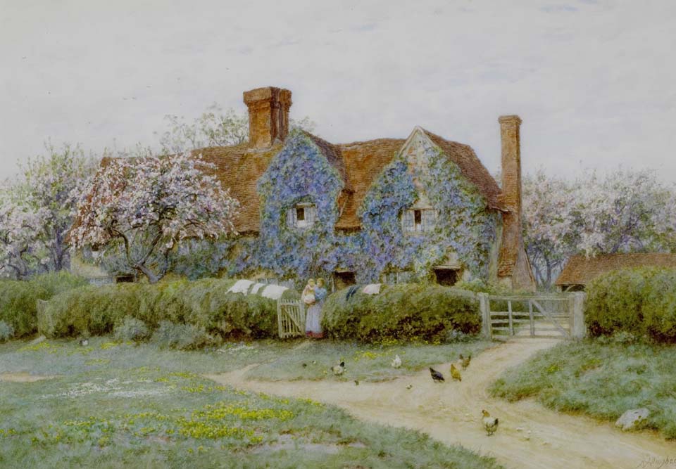 Buckinghamshire house at Penstreet, 1900