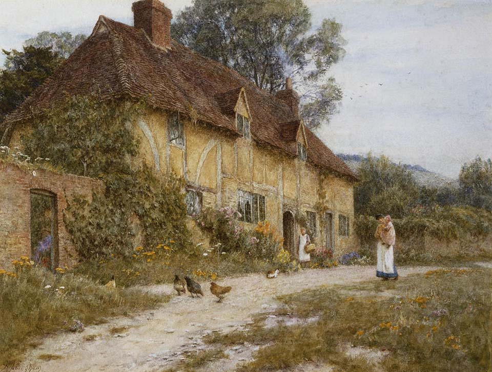 Old Kentish cottage