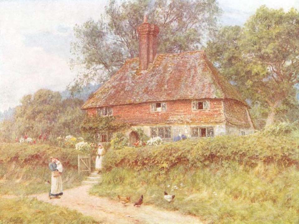 Old Surrey cottage