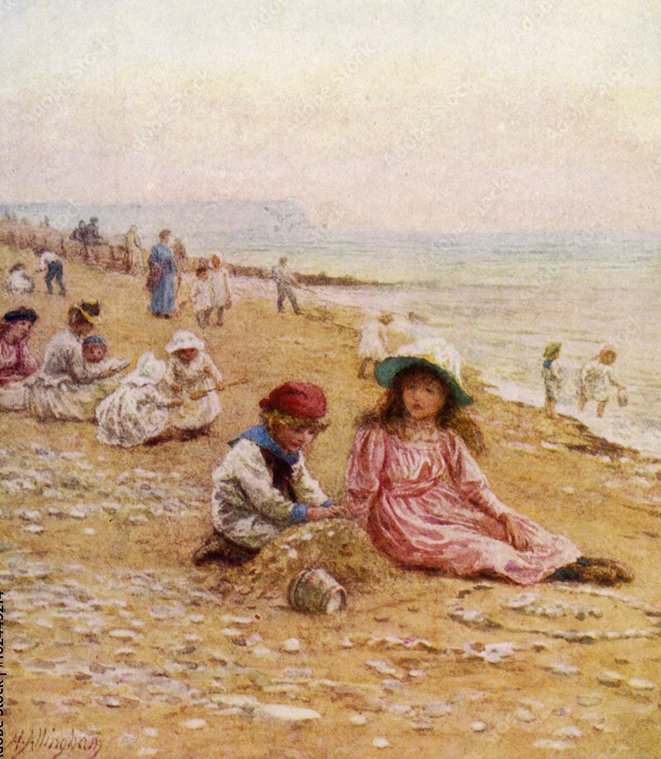 On the sands - Sandown, Isle of Wight