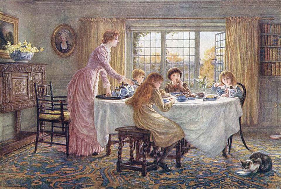 The children's tea