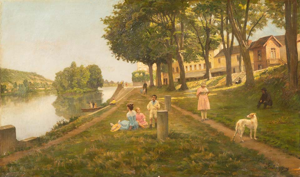 An outing along the river