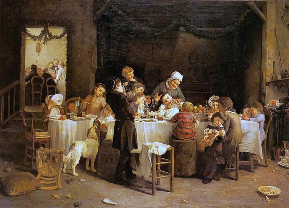 The children's table