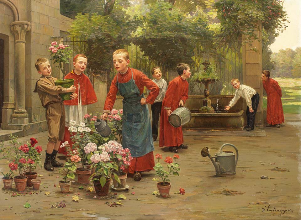 The young gardeners