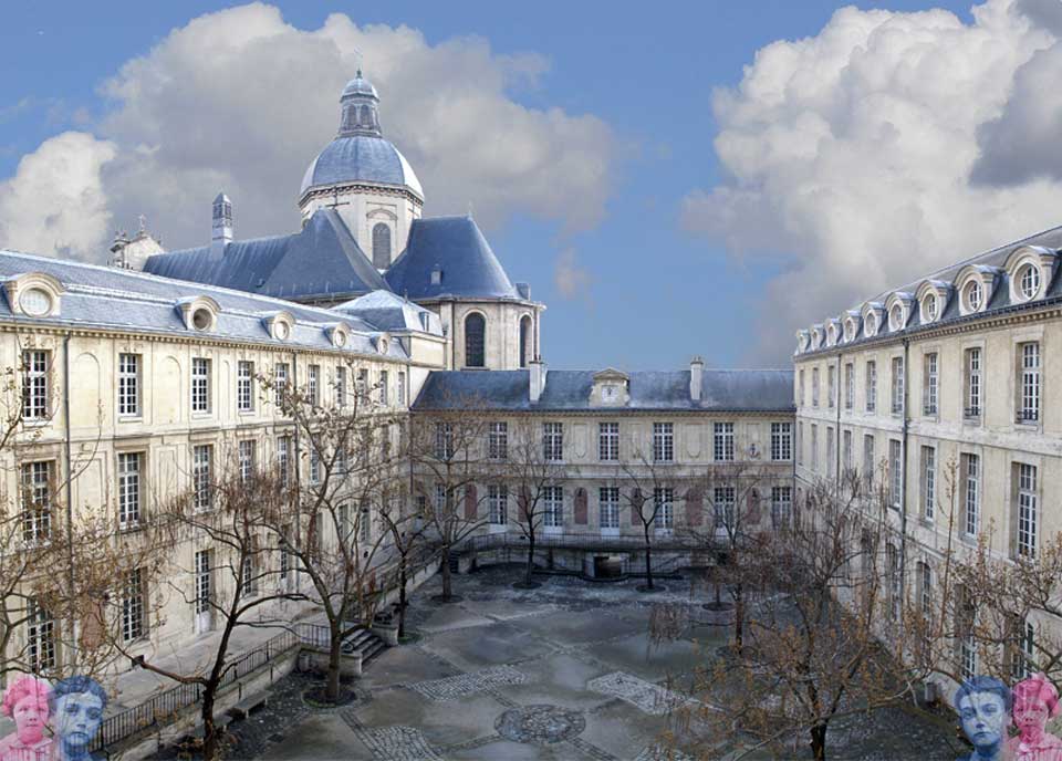 René au lycée Charlemagne en 1951-1952