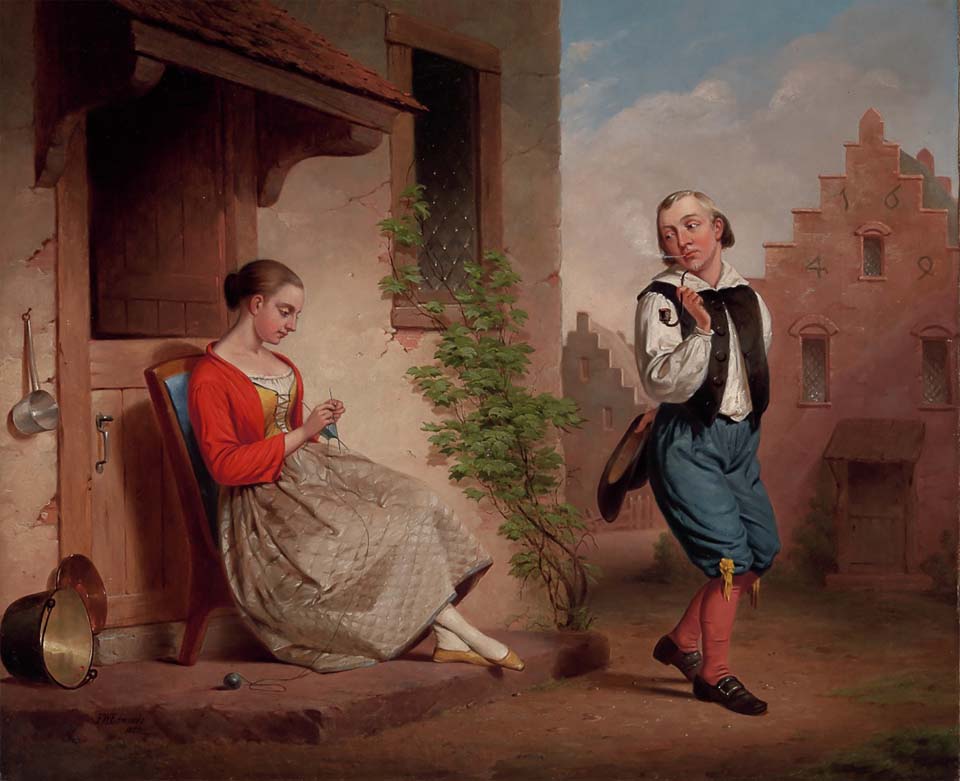 Courtship in New Amsterdam