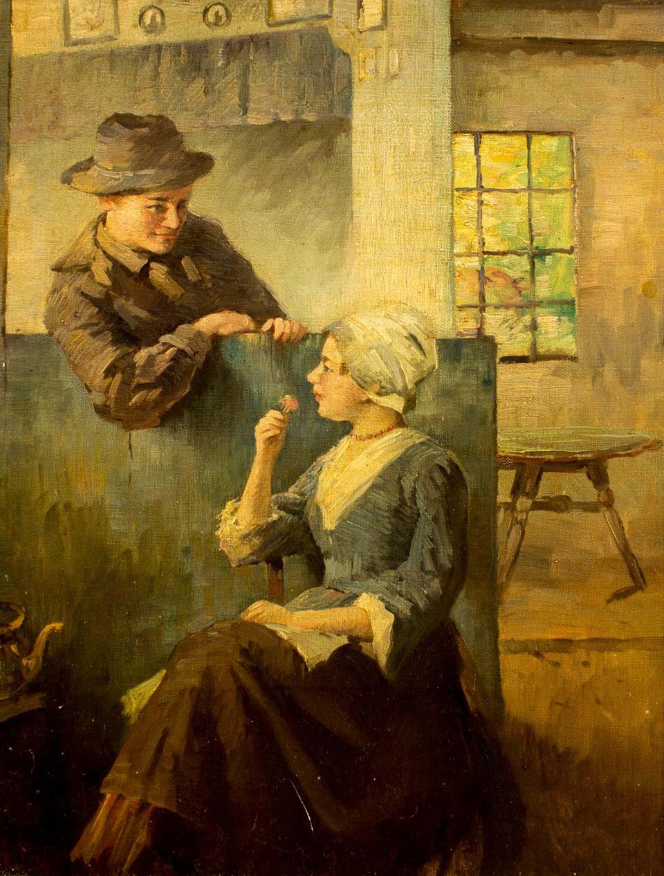 Dutch boy and girl