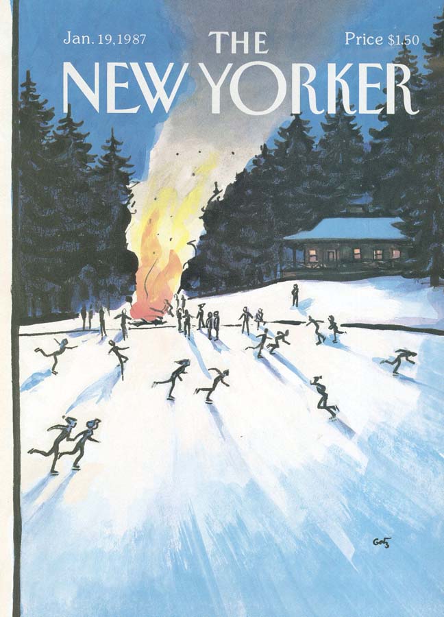 1987-01-19 Skaters and Fire