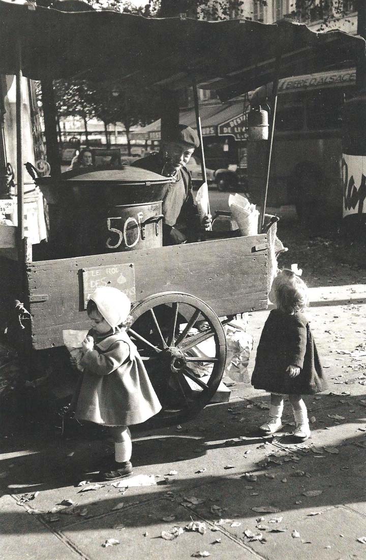 Le vendeur de châtaignes Paris 1956