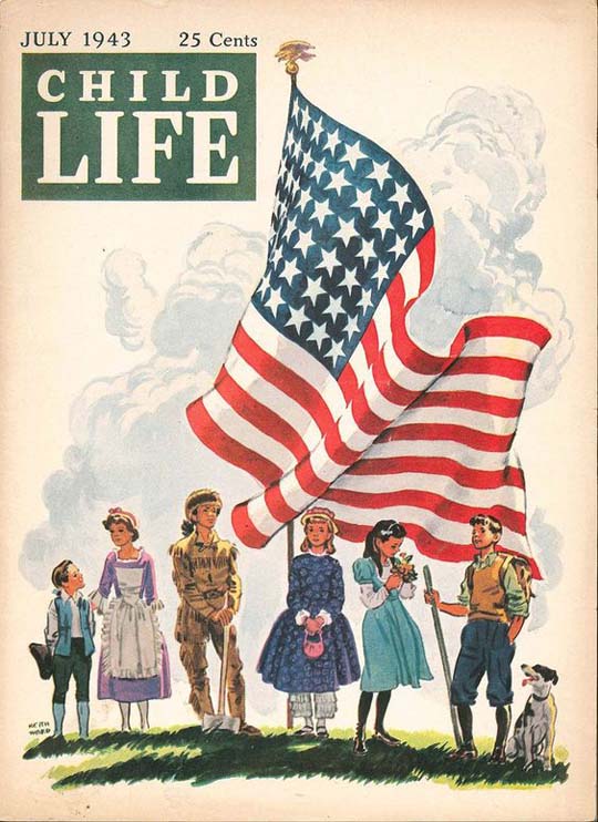 1943-07 Flag Day