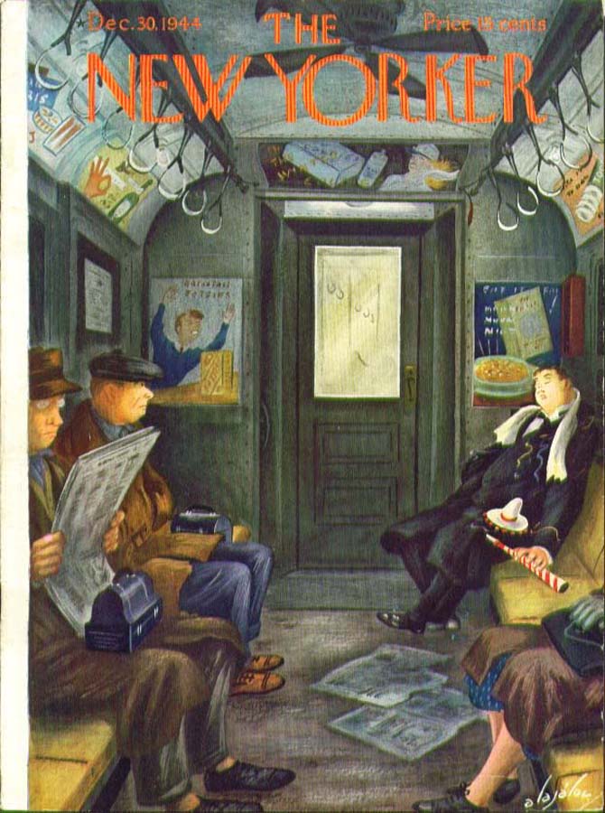 1944-12-30 Dans le métro le jour de l'an