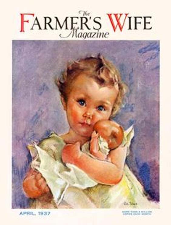 1937-04 Enfant à la poupée