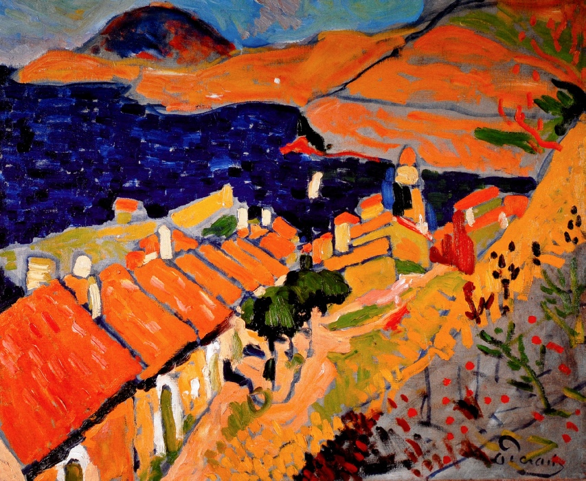 André Derain - Collioure le village et la mer
