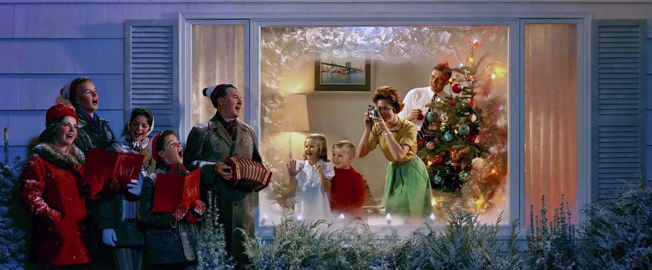 Christmas carolers (Chorale de Noël) - 1961 - Colorama - 195 - A - Kodak - Neil Montanus