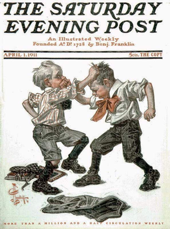 1911-04-01 - Fight Between Two School Boys