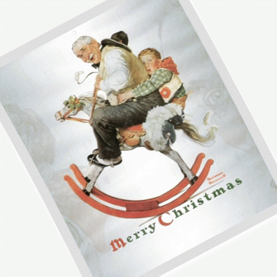 Christmas by Norman Rockwell