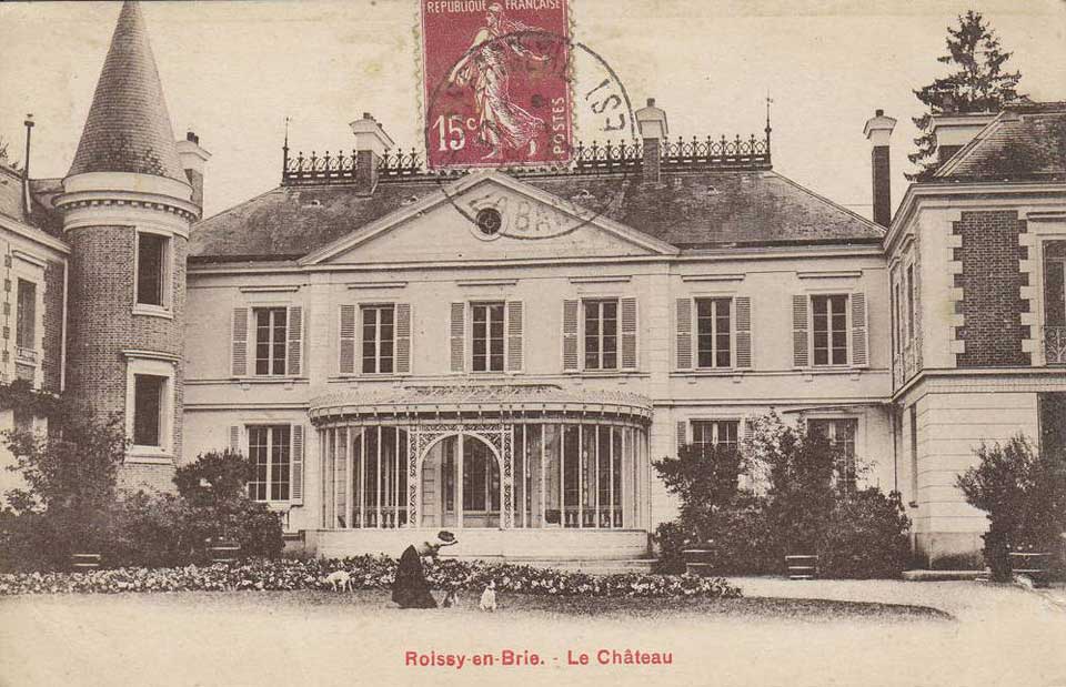 le château de Roissy-en-Brie en 1927