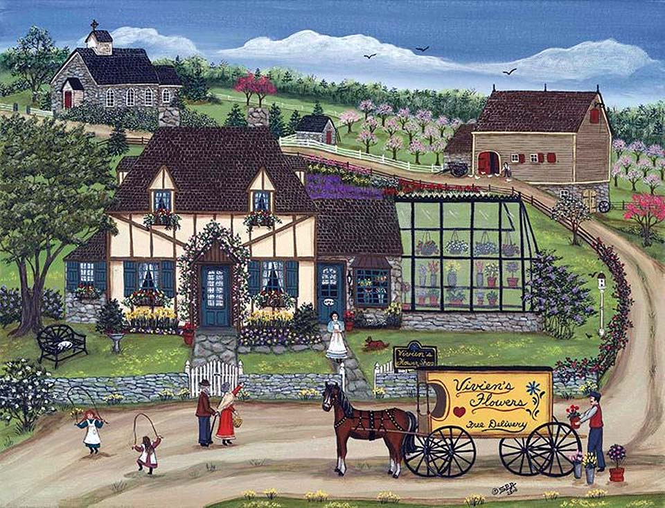 Viviens Cottage and Flower Shop
