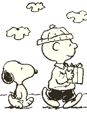 Snoopy suit Charlie Brown