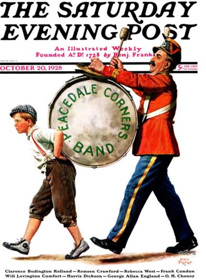 1928-10-20 Peacedale Corners Band