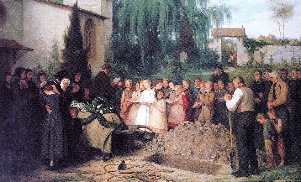 Funérailles d'enfants - 1863
