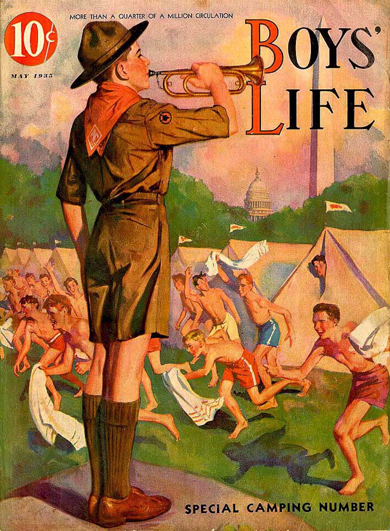Boy scouts of America - Boys' Life may 1935
