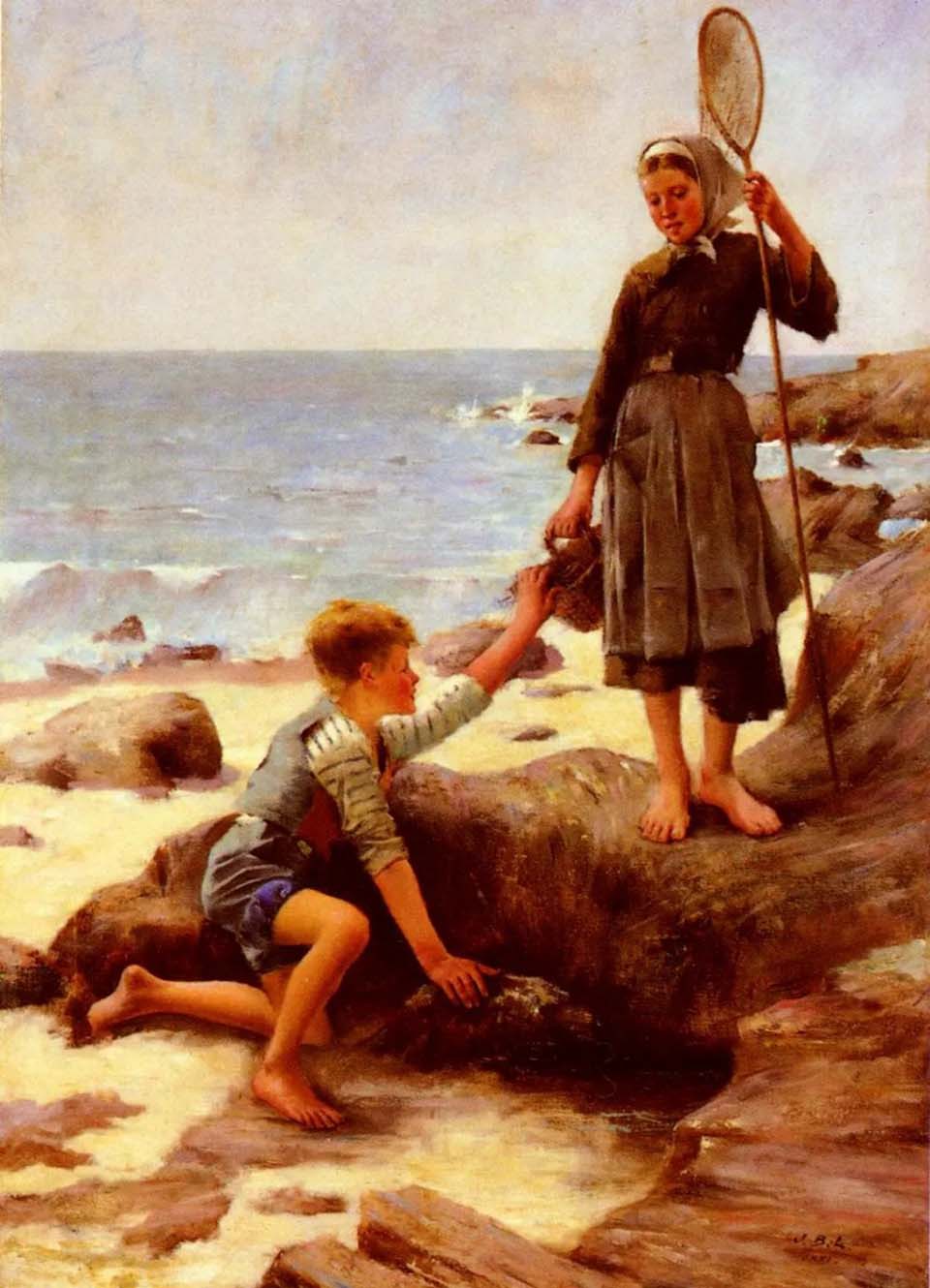 Fishing children