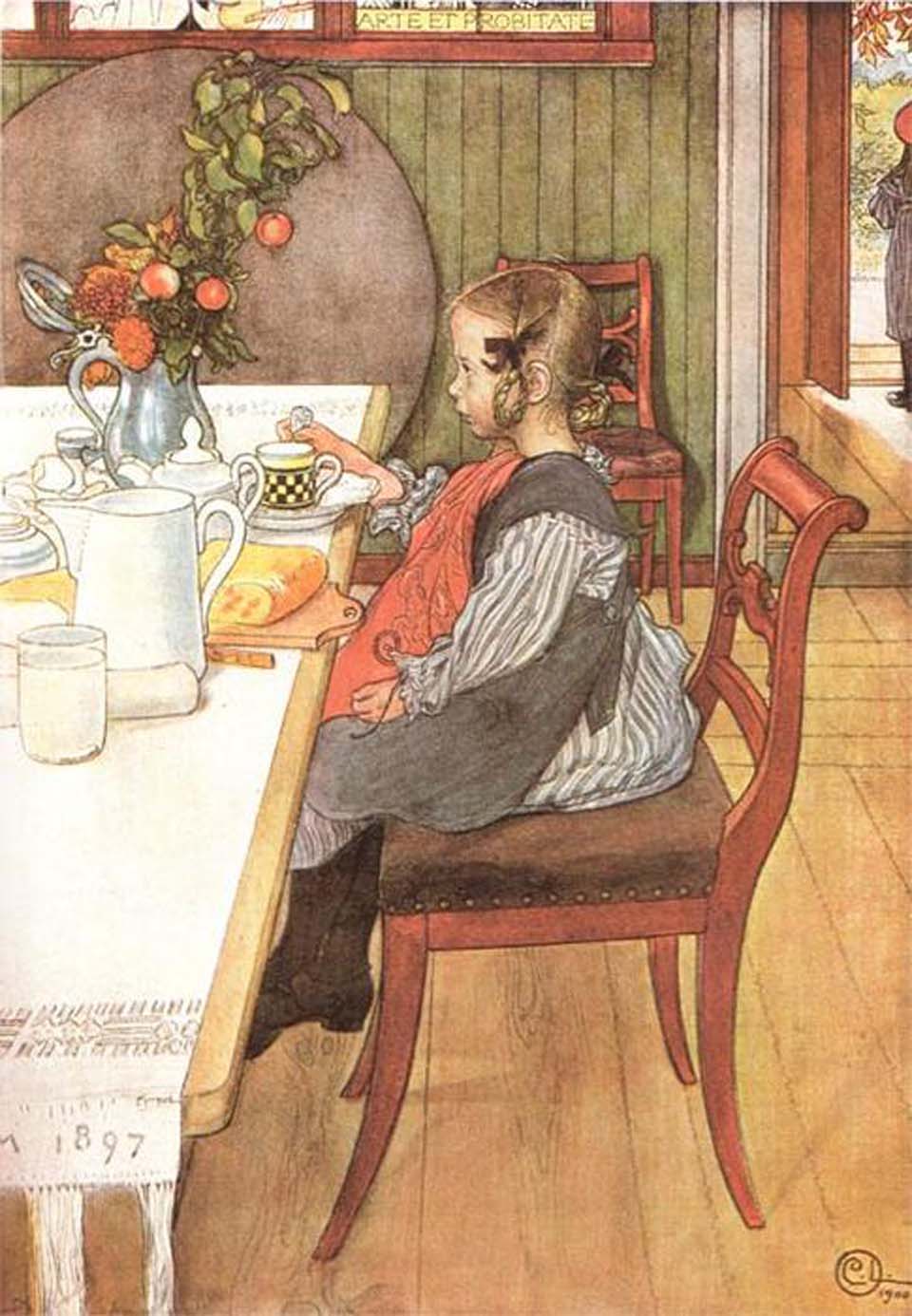 Le Triste Petit Déjeuner de la lève-tard - 1900