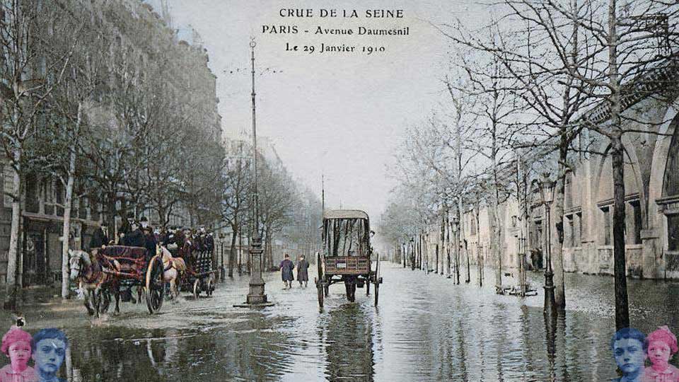 avenue Daumesnil Paris 12ème... en 1910