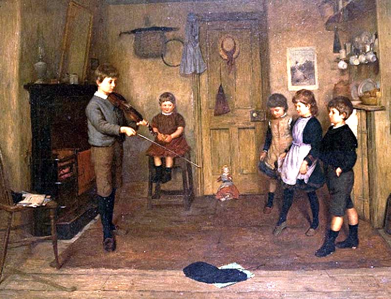 The dancing lesson