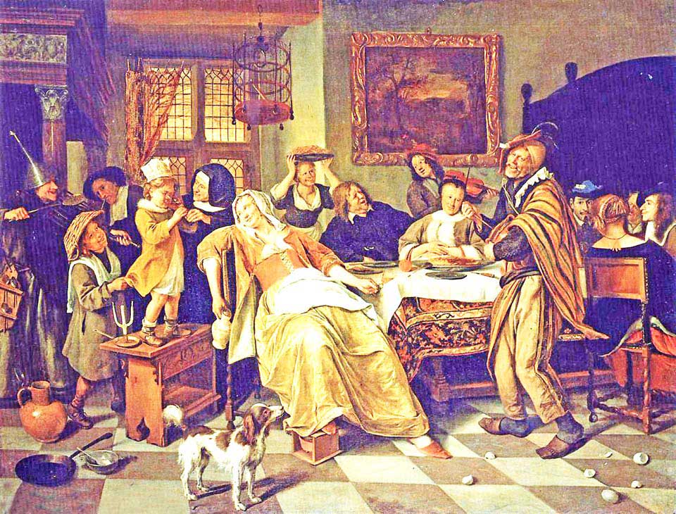 La fête des Rois - 1688