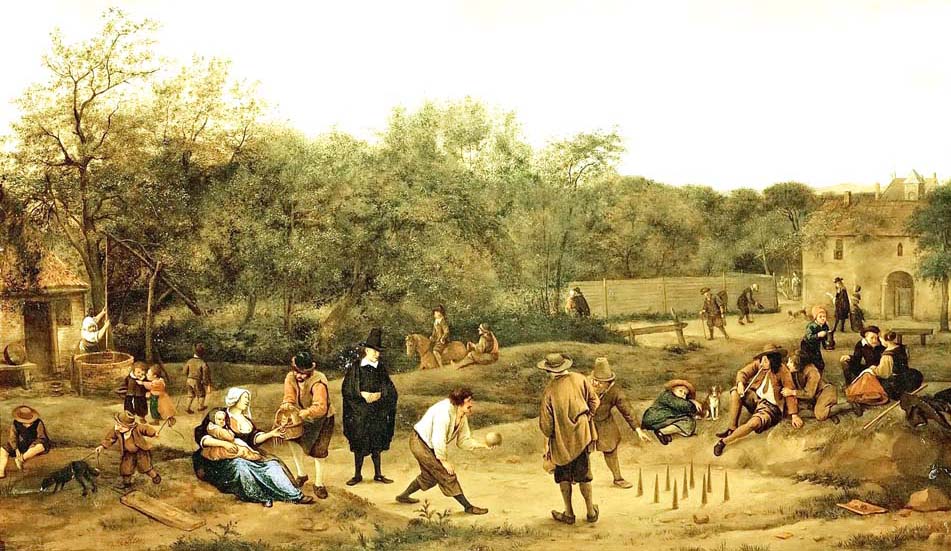 Paysans au jeu de quilles - 1653