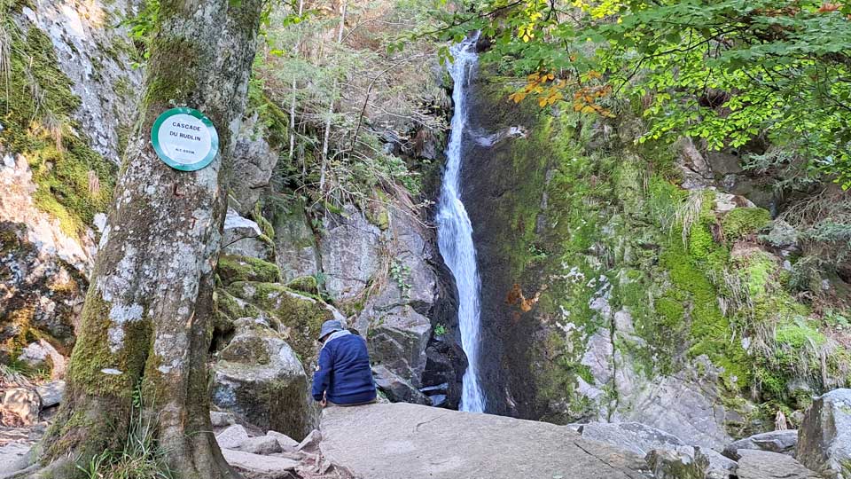 La cascade du Rudlin à Plainfaing (Vosges)