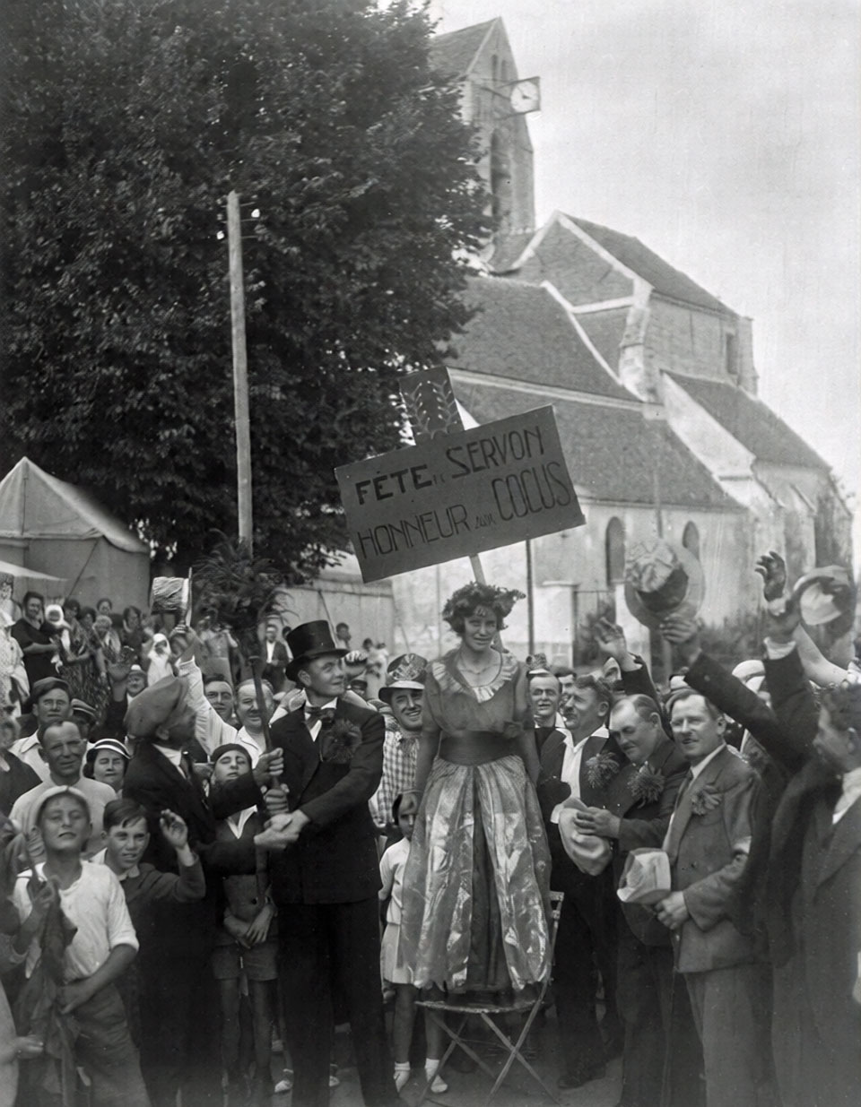 fête des cocus à Servon - août 1934