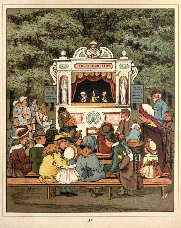 Paris - Les marionnettes Punch et Judy