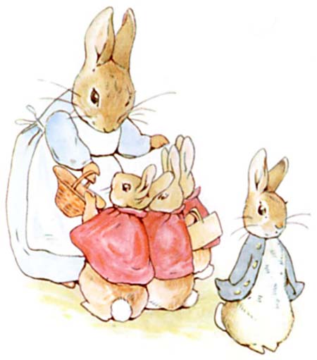 Beatrix Potter Le conte de Pierre Lapin