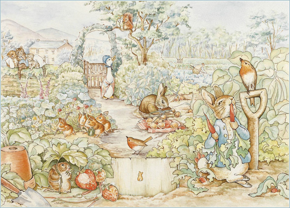 Beatrix Potter Le conte de Pierre Lapin