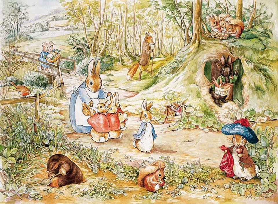Beatrix Potter Le conte de Pierre Lapin
