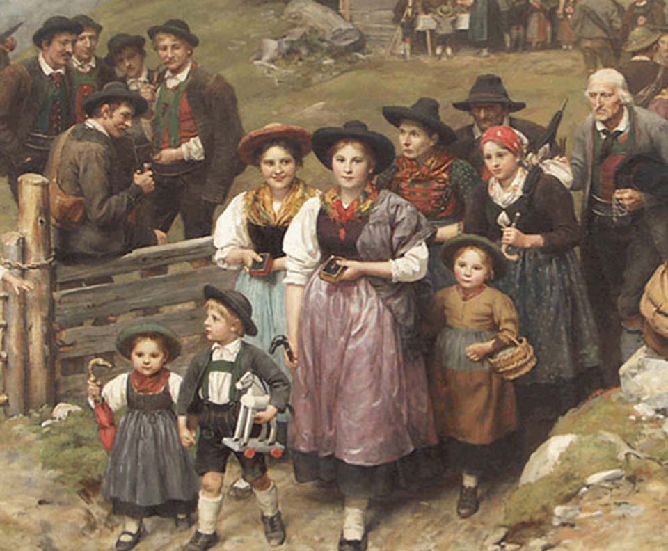 Pilgrims - detail