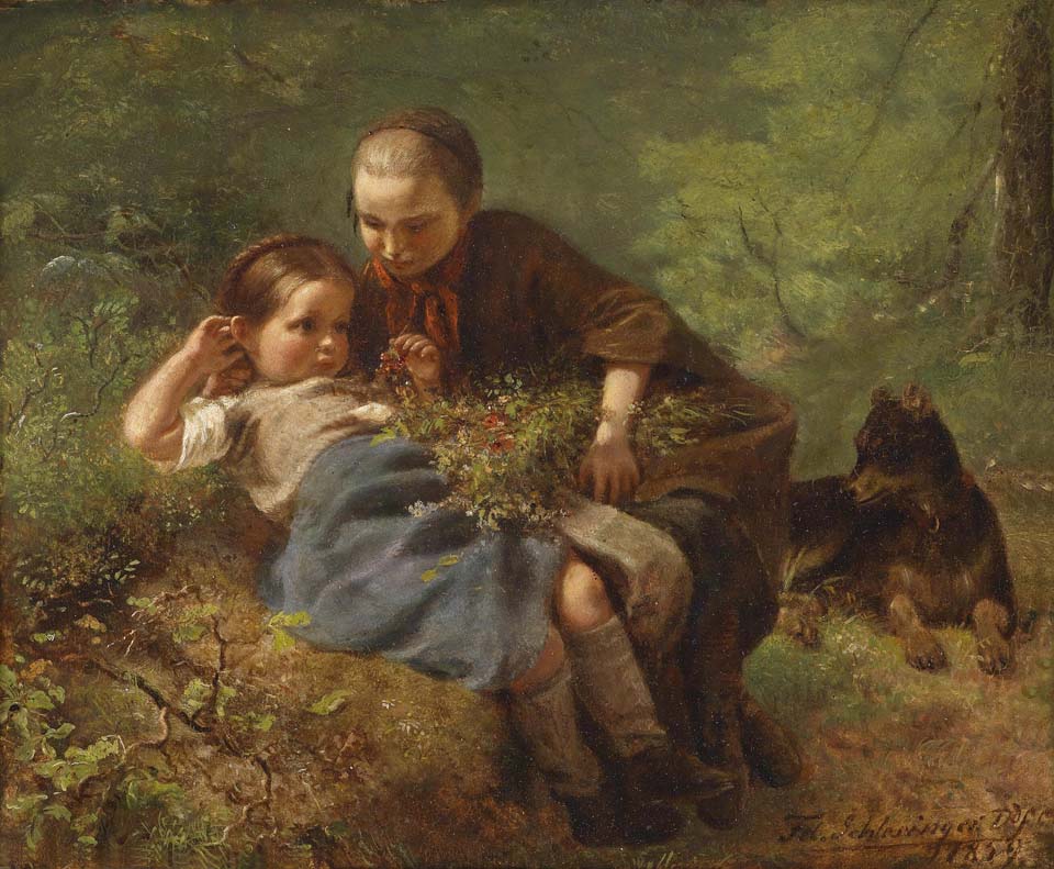 Children in the wood