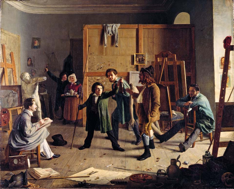 Studio scene